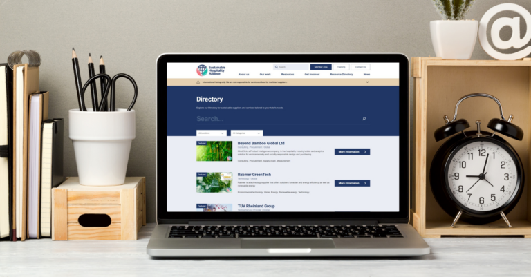 New Resource Directory launched by the Sustainable Hospitality Alliance ...